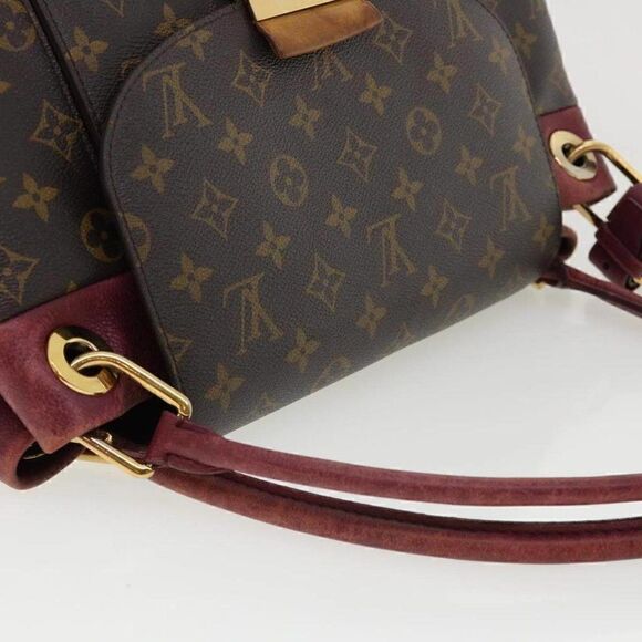 LOUIS VUITTON Monogram Olympus Rouge Shoulder Bag - Picture 6 of 15